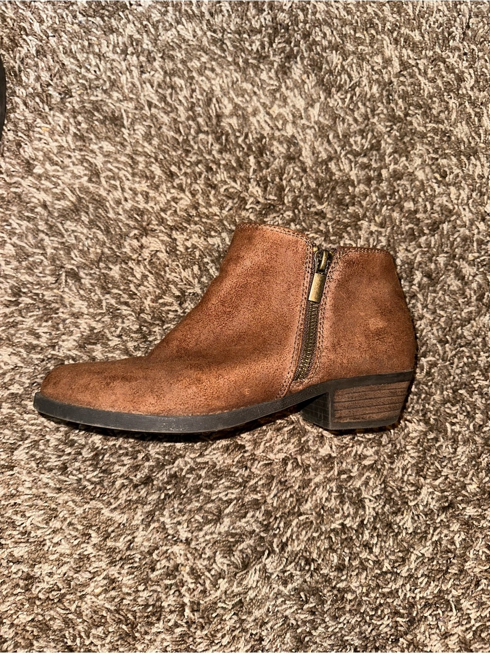 Women’s brown booties